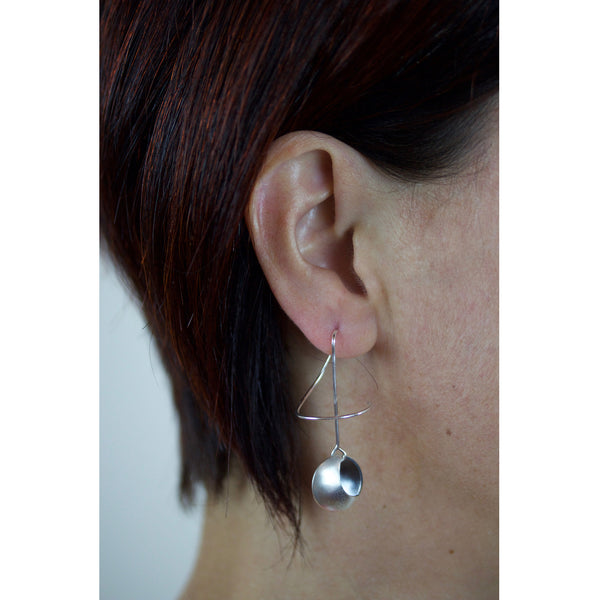 2 moons earrings keynote - made to order