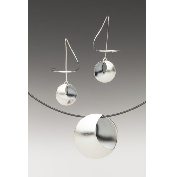 2 moons earrings keynote - made to order