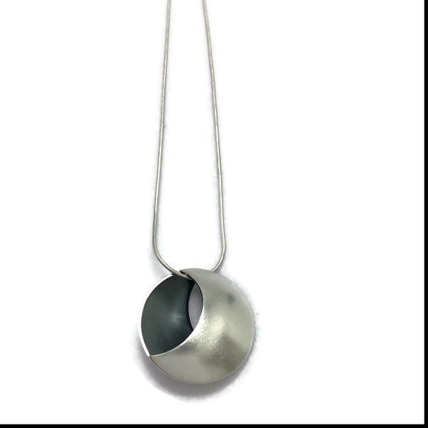 2 moons pendant medium - made to order