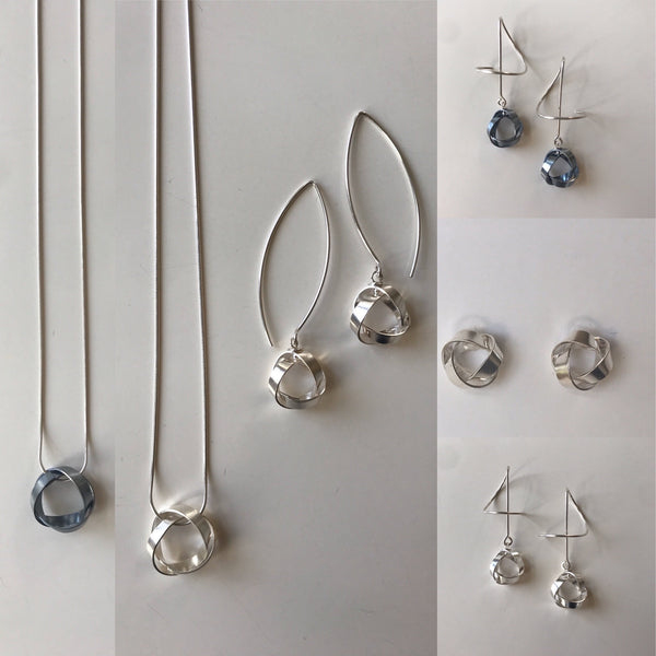 knots keynote earrings