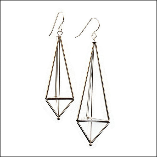 woven lantern earrings - made to order