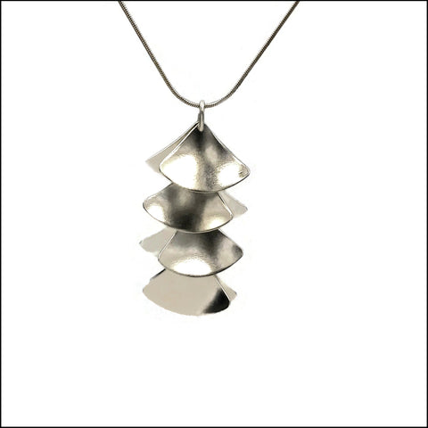 ginkgo leaves pendant small