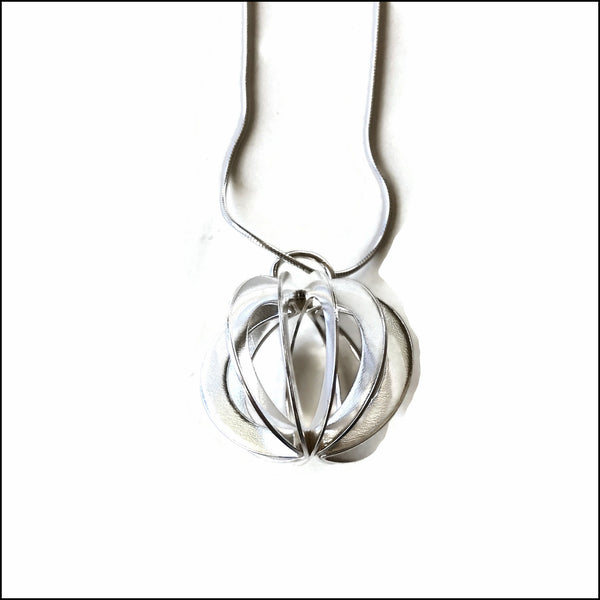 discs sphere pendant - made to order