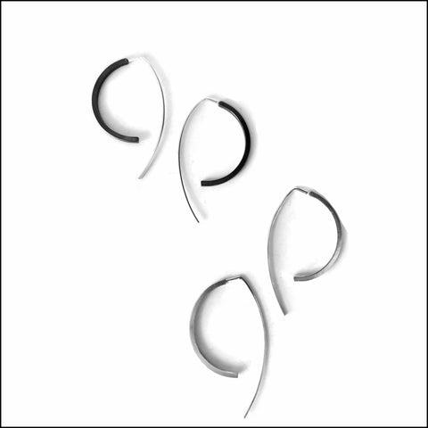 Half-A-Hoop earrings