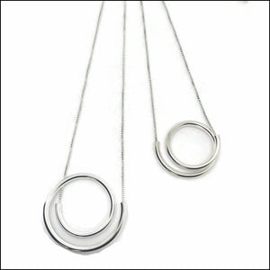 spiral tube necklaces - made to order